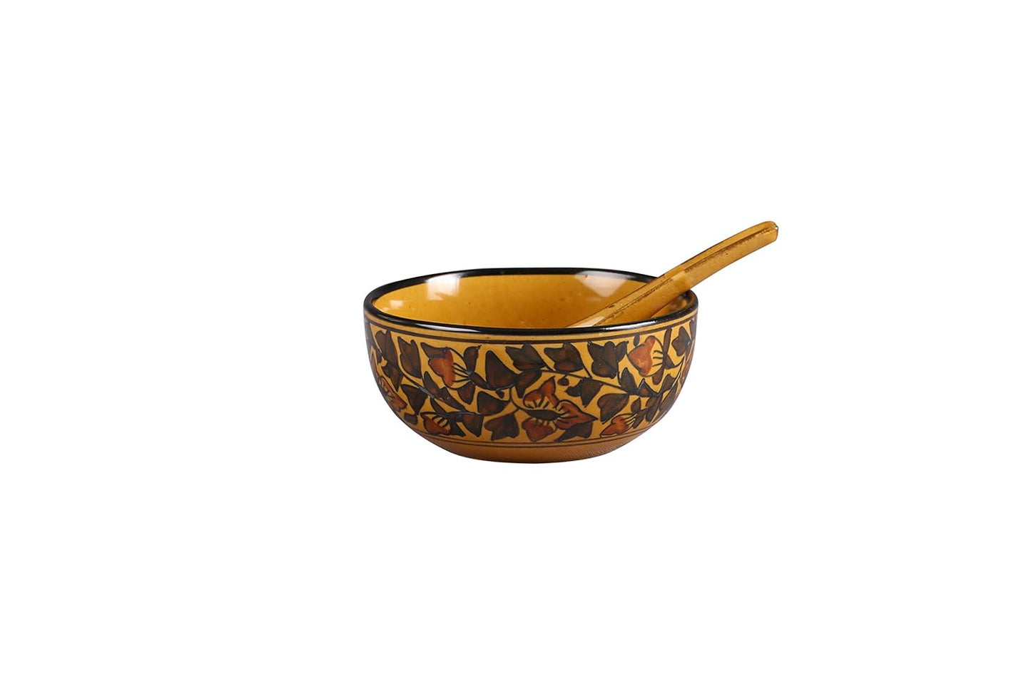 Caffeine Ceramic Handmade Brown Sehra Dinner Set (37 pcs.) - Caffeine Premium Stoneware