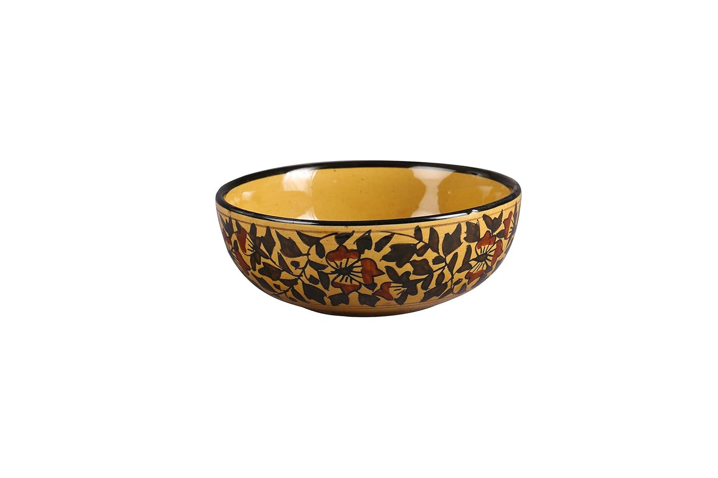 Caffeine Ceramic Handmade Brown Sehra Dinner Set (37 pcs.) - Caffeine Premium Stoneware