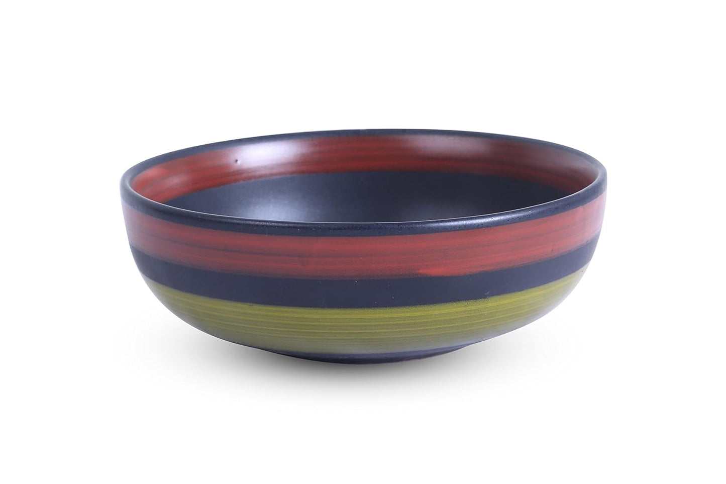 Caffeine Ceramic Handmade Green Chandrakari Dinner Set (37 pcs.) - Caffeine Premium Stoneware