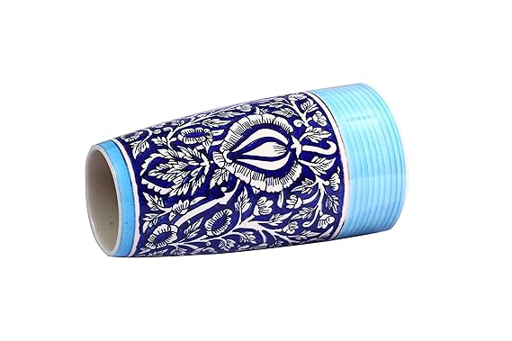 Caffeine handcrafted ceramic vase with detailed craftsmanship, suitable for décor lovers and home styling.