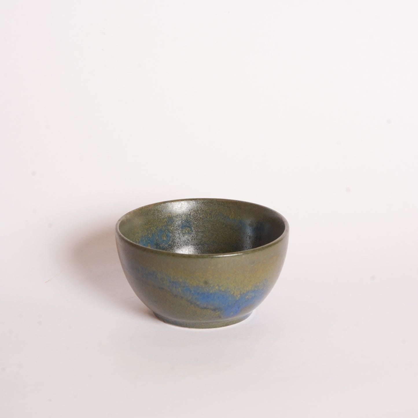 Caffeine Ceramic Handmade Blue Ferrous katori Bowl (Set of 4) - Caffeine Premium Stoneware