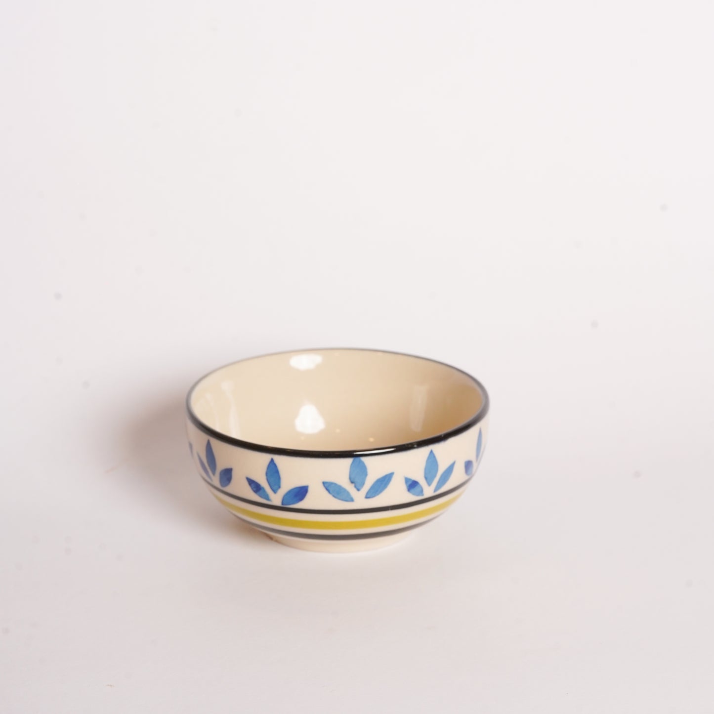 Caffeine Ceramic Handmade Blue asmiya katori Bowl (Set of 6) - Caffeine Premium Stoneware
