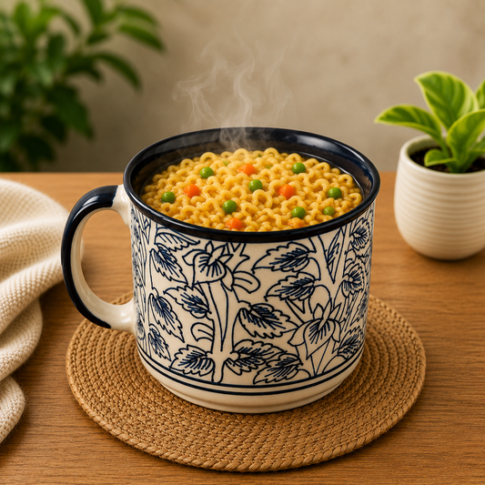 Caffeine Ceramic Handmade Black Perru Maggie Mug – A Perfect Blend of Style, Functionality, and Everyday Comfort