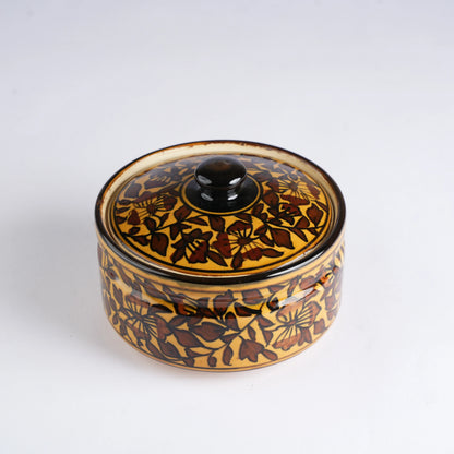 3-Piece_Brown_Sehra_Casserole - Caffeine Premium Ceramic