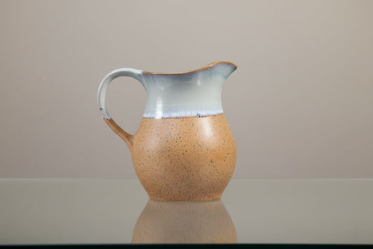 Caffeine Ceramic Handmade Stoneware Matte Brown Water Jug (Set of 1, 1800 ml)