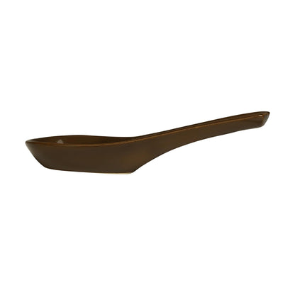 Caffeine Ceramic Handmade Magenta Multi Studio Double Handle Soup Bowl with Spoon Set 4 - Caffeine Premium Stoneware