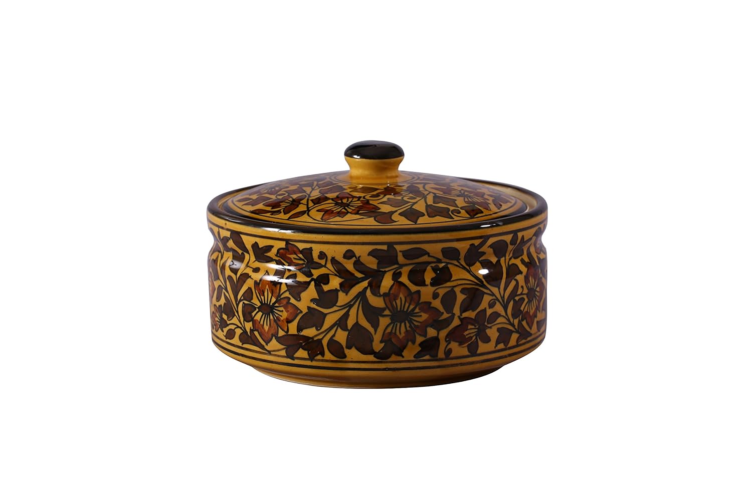 Caffeine Ceramic Handmade Brown Sehra Dinner Set (37 pcs.) - Caffeine Premium Stoneware