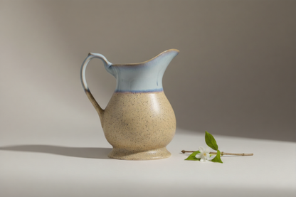 Caffeine Ceramic Handmade Handmade Multi Glossy Water Jug (Set of 1, 1400 ml)