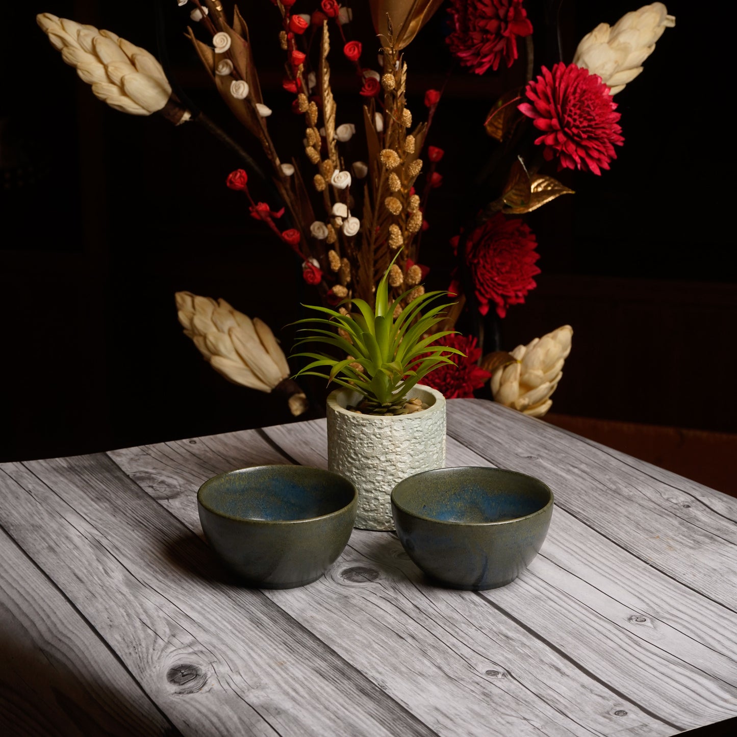 Blue_Ceramic_Bowls_4_pcs - Caffeine Premium Ceramic