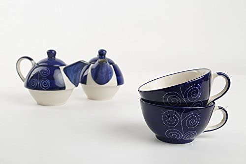 Caffeine Premium Ceramic Handmade Tea Pot 
