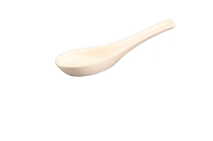 Caffeine Ceramic Handmade Flower Print Soup Bowl with Spoon (Set of 2) - Caffeine Premium Stoneware