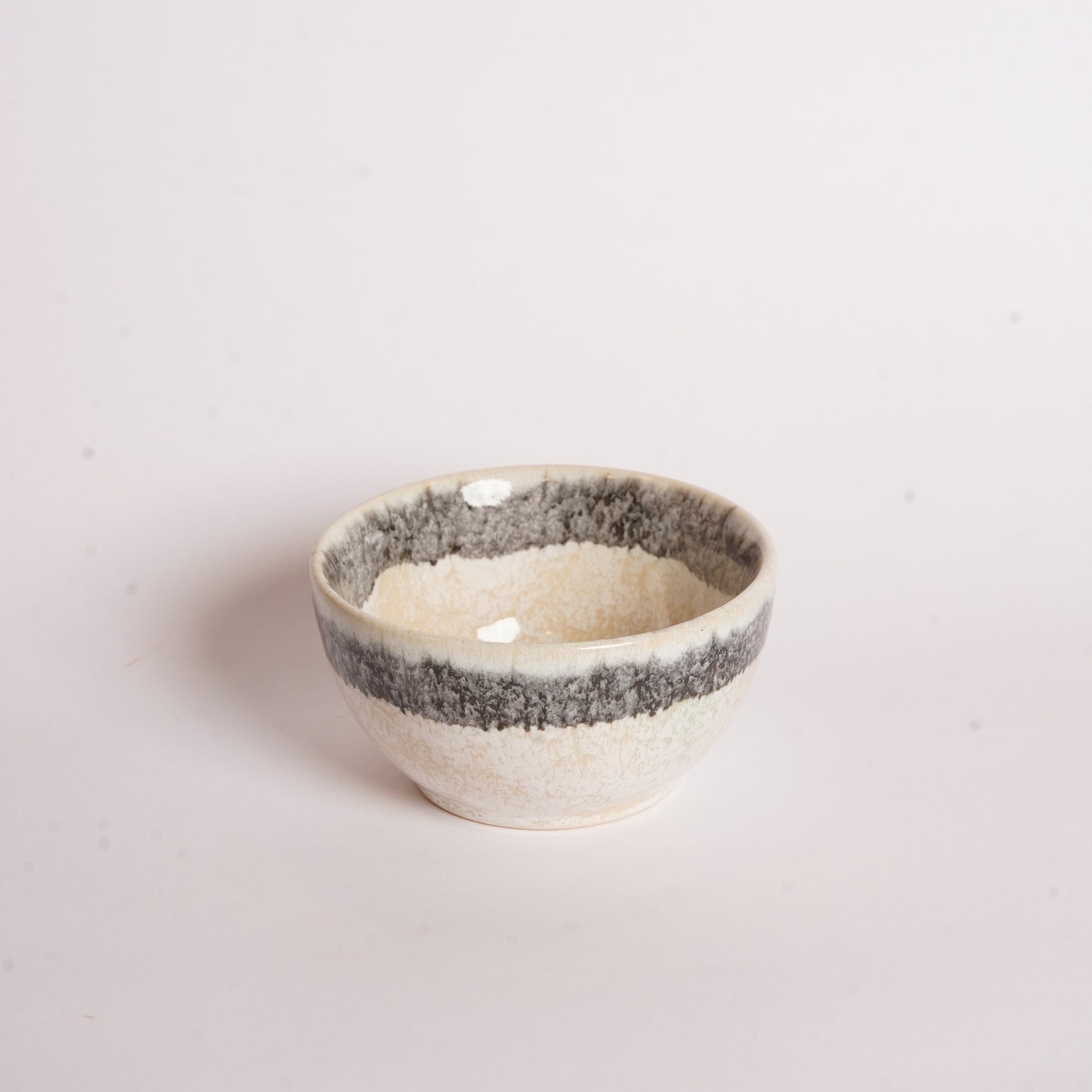 Caffeine Ceramic Handmade Cream Patta katori Bowl (Set of 6) - Caffeine Premium Stoneware