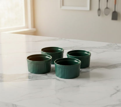 Ceramic Green Bowl set of 2