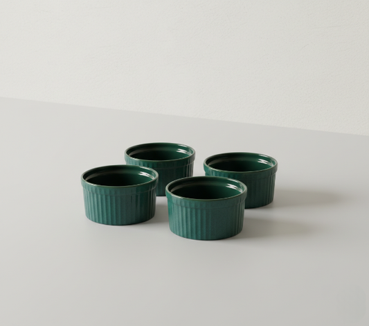 Ceramic Green Bowl set of 4