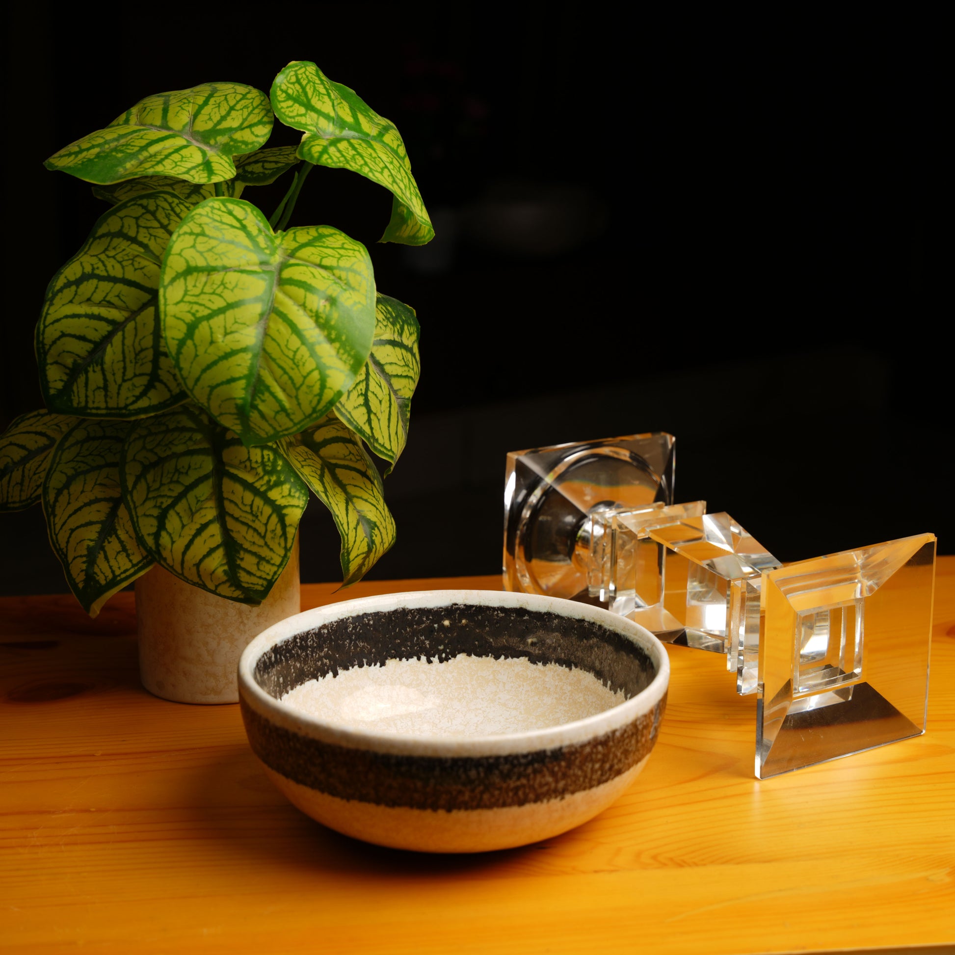 Caffeine Ceramic Handmade Cream Patta Serving Bowl (Set of 3) - Caffeine Premium Stoneware