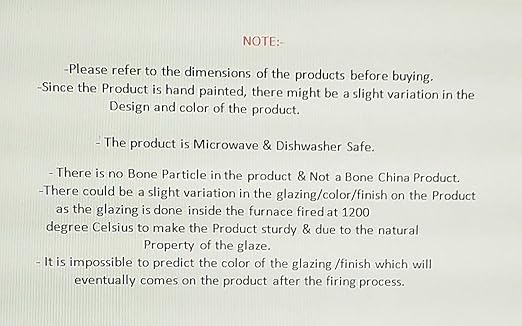 Caffeine Ceramic Handmade Blue Umrao Serving Casserole with Lid (Set of 1 Small)