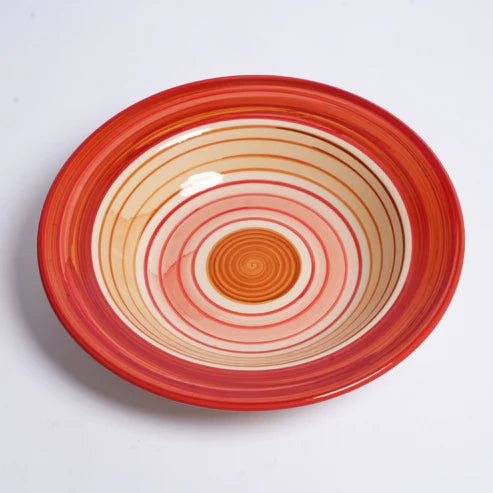 Ceramic Pasta plate set of 2