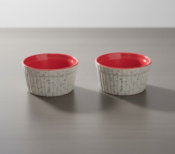 Ceramic_bowl_in_white_Red_set_of_2 - Caffeine Premium Ceramic