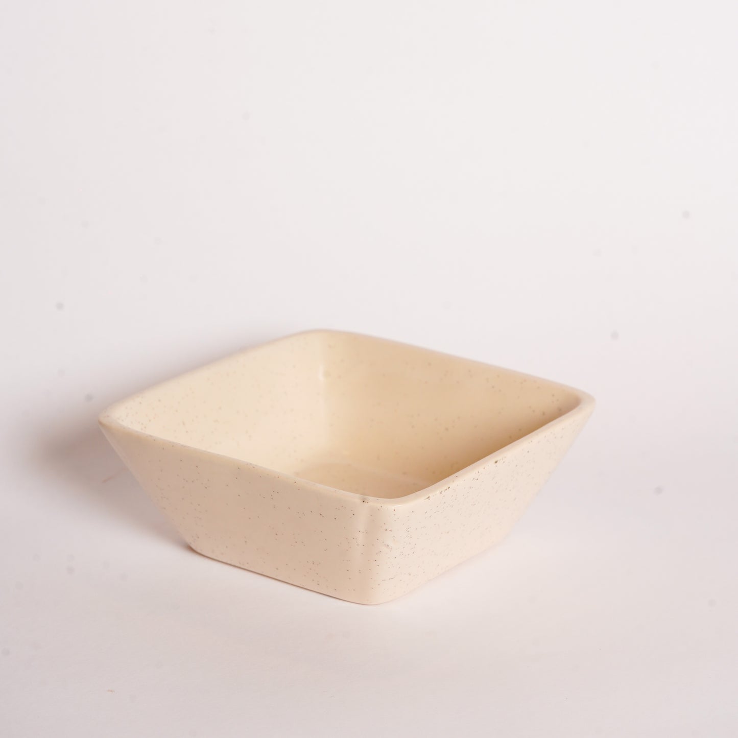 Caffeine Ceramic Handmade White Glossy Katori Bowl (Set of 2) - Caffeine Premium Stoneware
