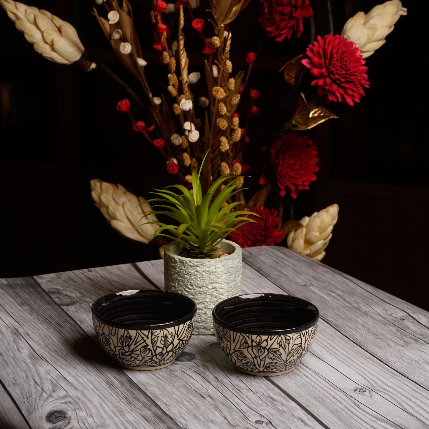 Handmade_Black_Mini_Bowls - Caffeine Premium Ceramic