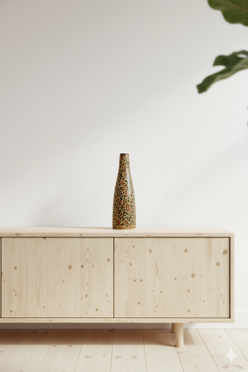 Handmade_Mustard_Decor_Vase - Caffeine Premium Ceramic