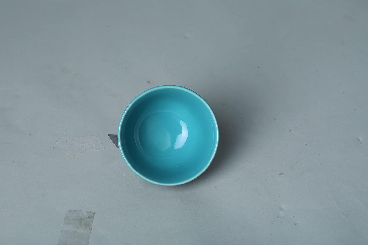 Caffeine Ceramic Handmade Blue Bamboo Dessert Bowl (Set of 4) - Caffeine Premium Stoneware