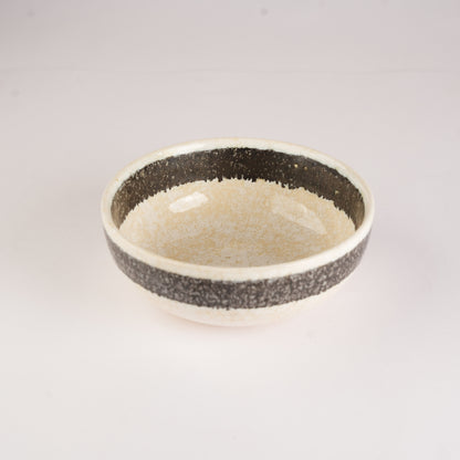 Caffeine Ceramic Handmade Cream Patta Serving Bowl (Set of 3) - Caffeine Premium Stoneware