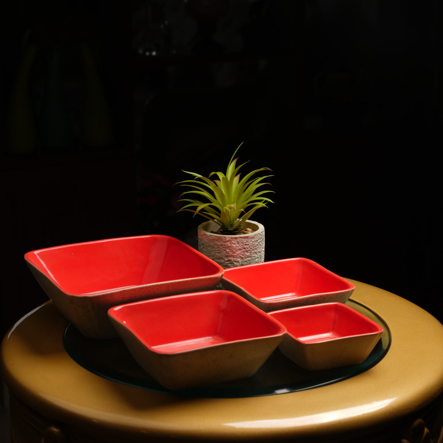 Plates_Bowl_Serving_Set_4 - Caffeine Premium Ceramic