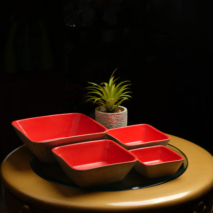 Plates_Bowl_Serving_Set_4 - Caffeine Premium Ceramic