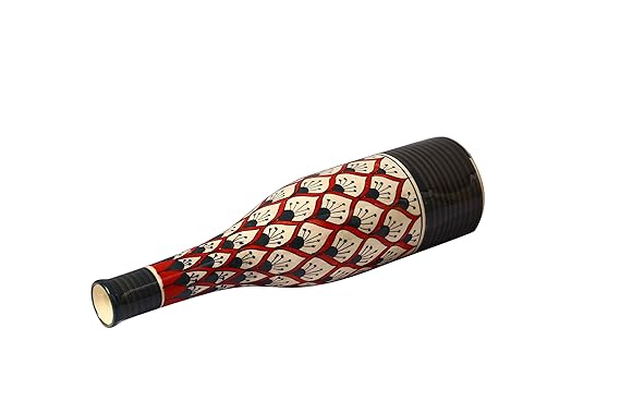 Red_Ceramic_Decorative_Vase - Caffeine Premium Ceramic