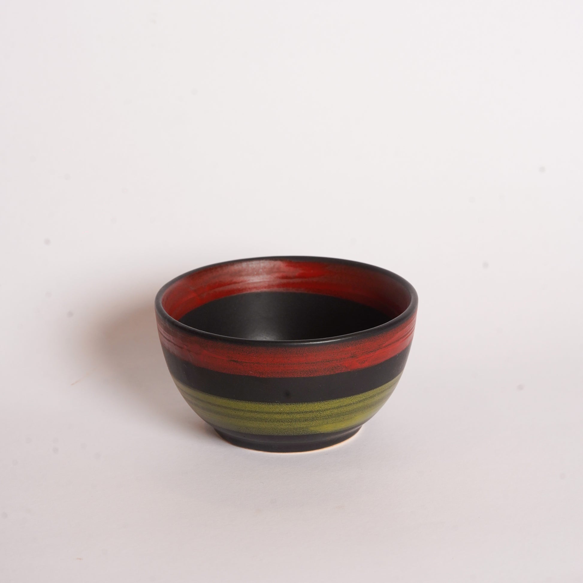 Caffeine Ceramic Handmade Green chandrakari katori Bowl (Set of 2) - Caffeine Premium Stoneware