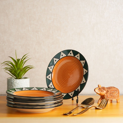 brown_dinner_plate - Caffeine Premium Ceramic