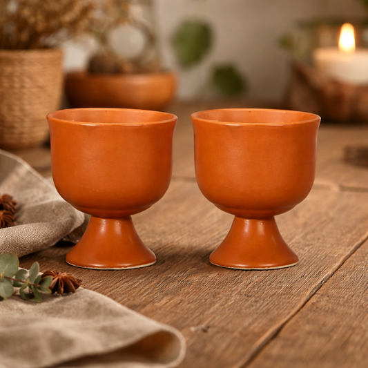ceramic ice cream set of 2