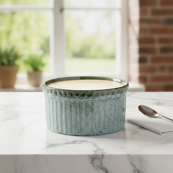 ceramic pudding bowl