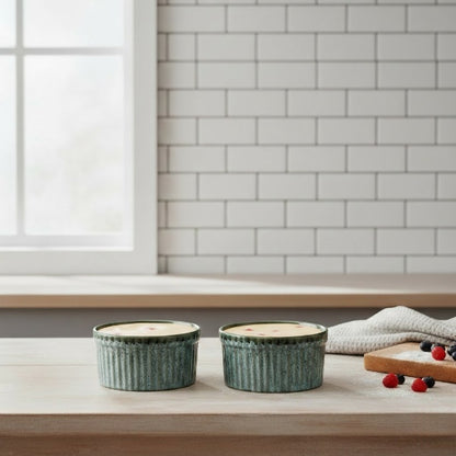 ceramic pudding bowl set 