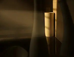White matte vase 