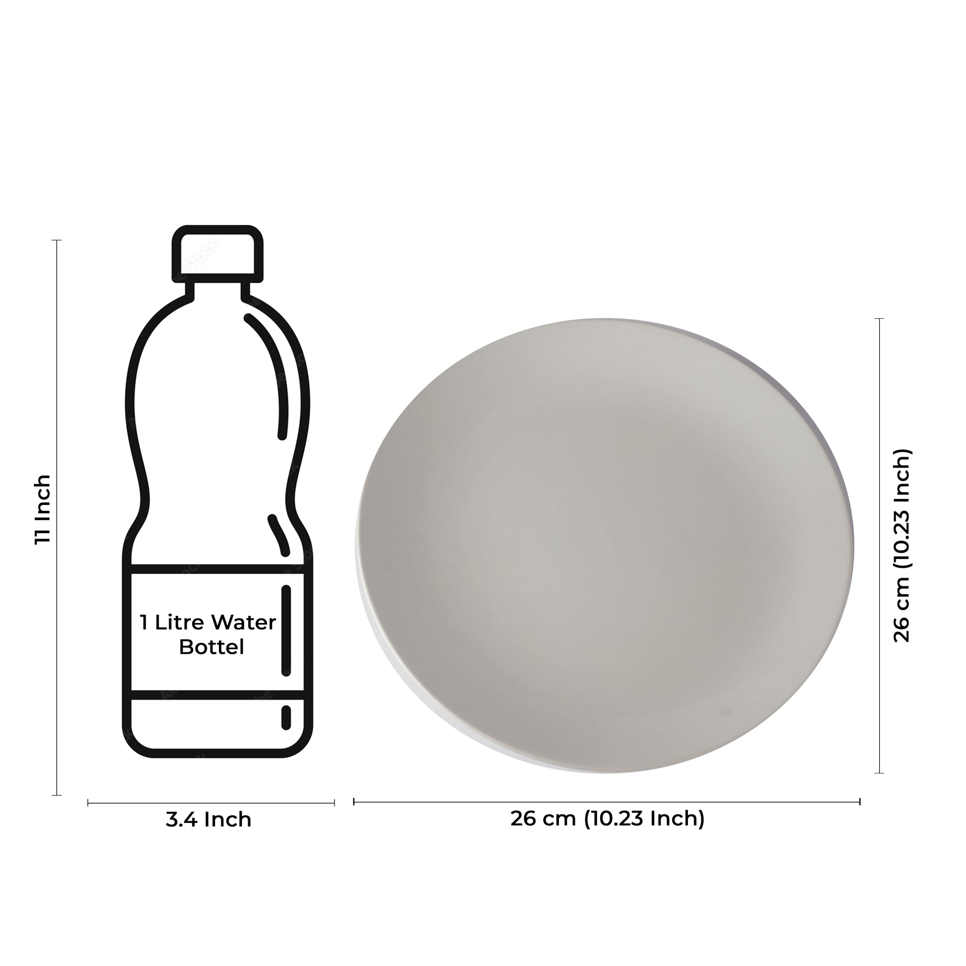 dinner_plate_glossy - Caffeine Premium Ceramic