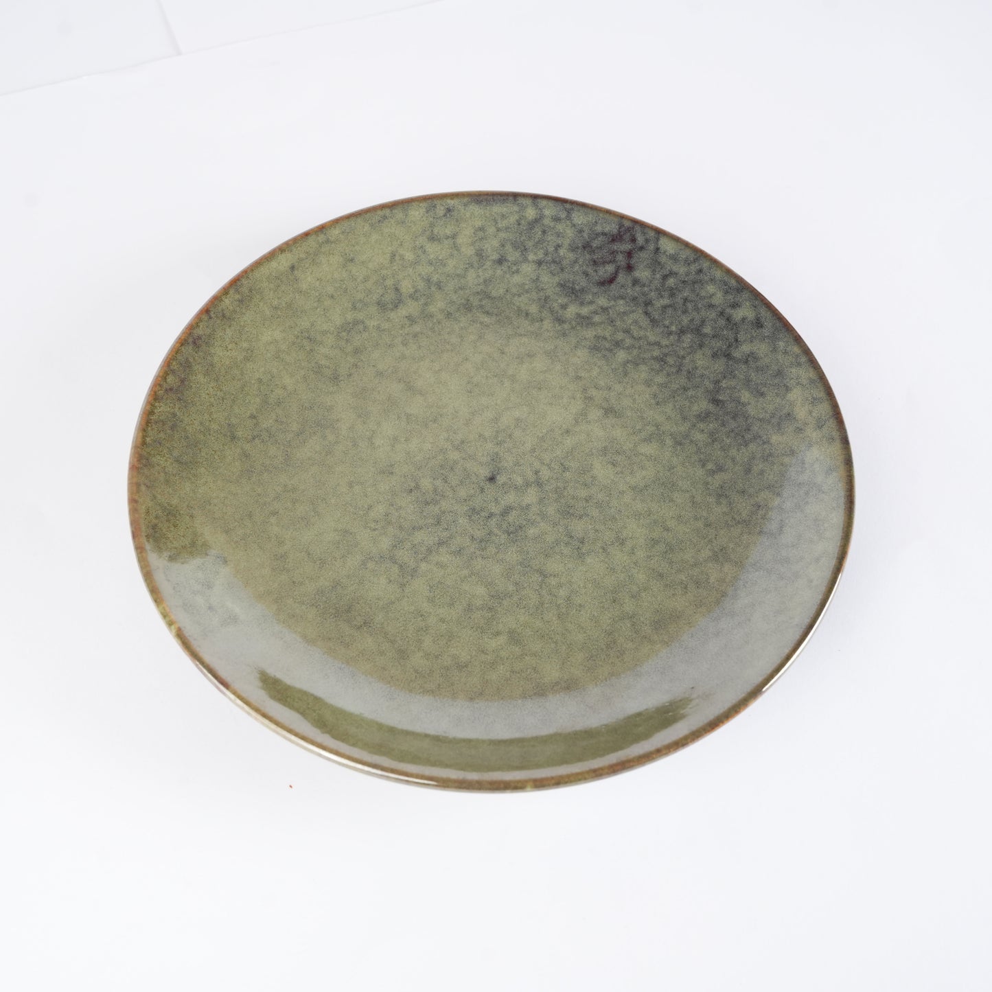 Caffeine Ceramic Handmade Multicolor Studio Dinner Plate set of 4 - Caffeine Premium Stoneware