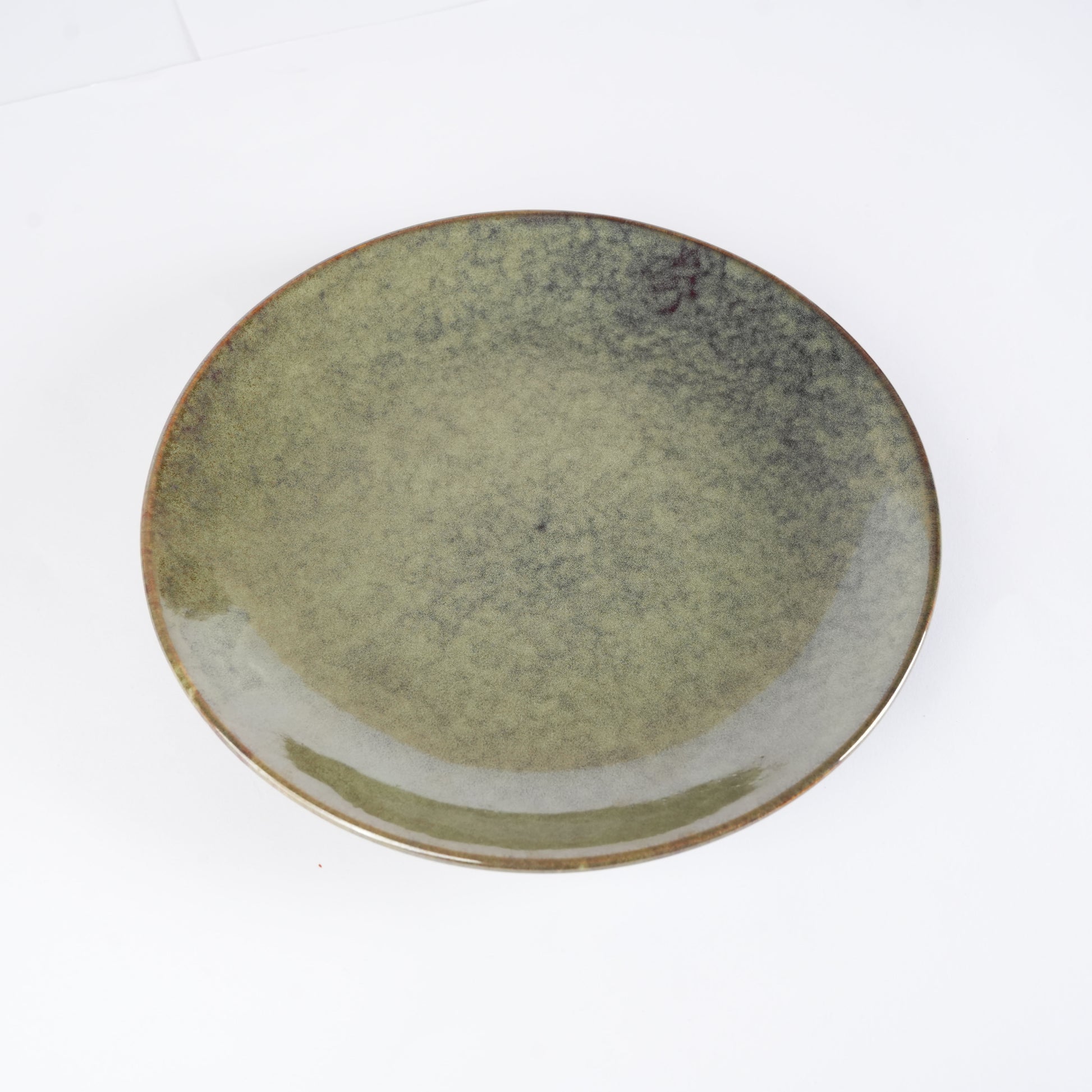 Caffeine Ceramic Handmade Multicolor Studio Dinner Plate set of 4 - Caffeine Premium Stoneware