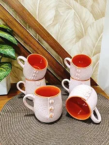 matte_pink_ceramic_tea_mugs - Caffeine Premium Ceramic