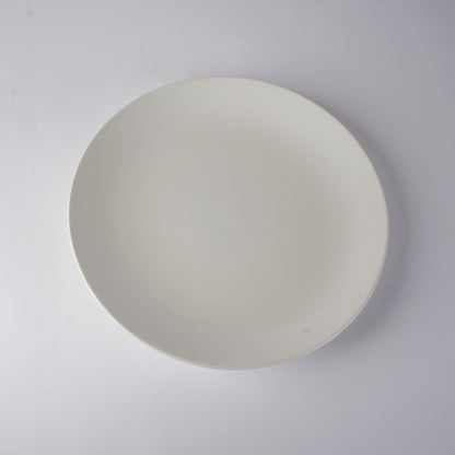 modern_white_matte_dinner_plate - Caffeine Premium Ceramic