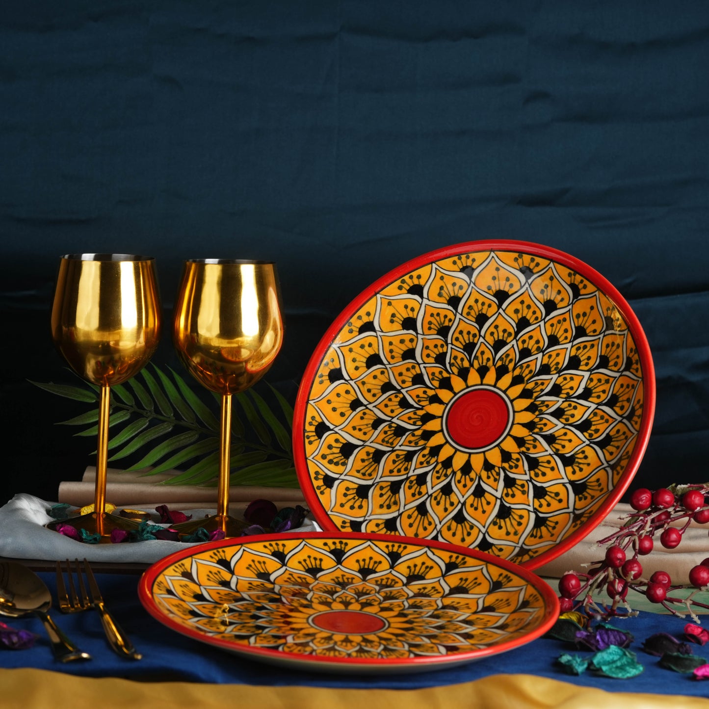 morocco_dinner_plate - Caffeine Premium Ceramic
