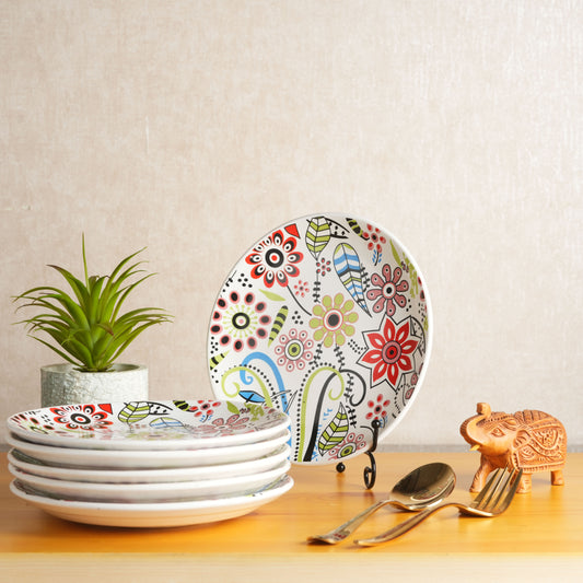multicolor_dinner_plate - Caffeine Premium Ceramic