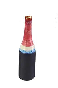 Ceramic mulicoloured vases 