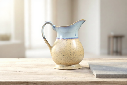 Caffeine Ceramic Handmade Handmade Multi Glossy Water Jug (Set of 1, 1400 ml)