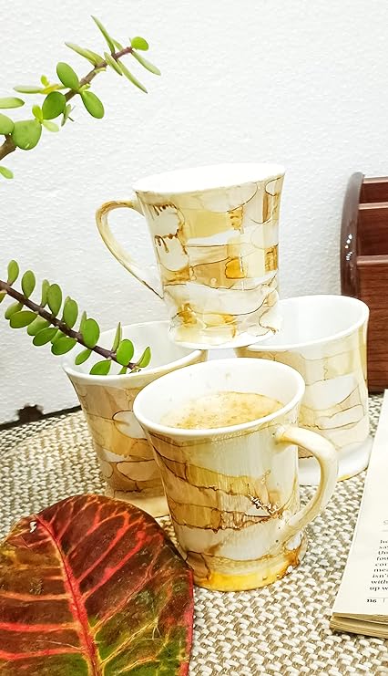 white_and_gold_floral_tea_cups_ceramic - Caffeine Premium Ceramic