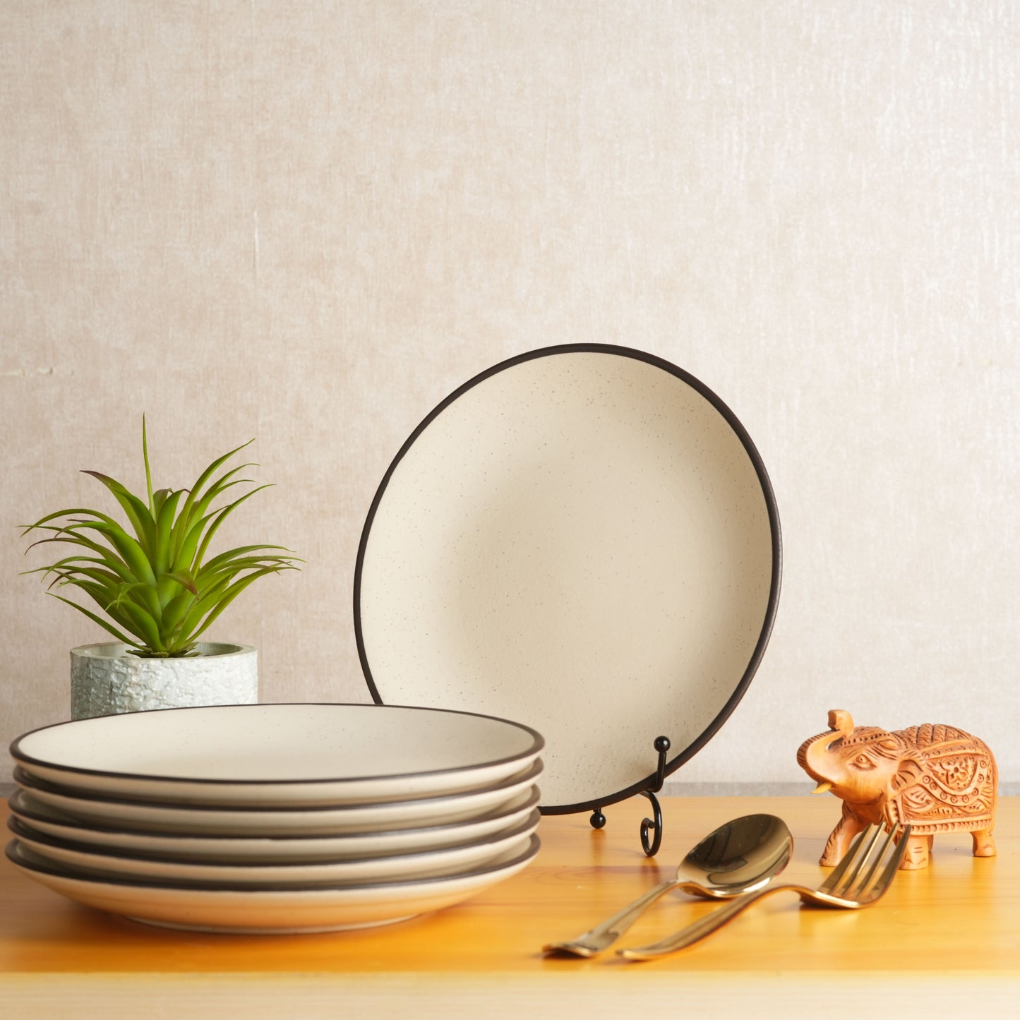 white_plate_dinner - Caffeine Premium Ceramic
