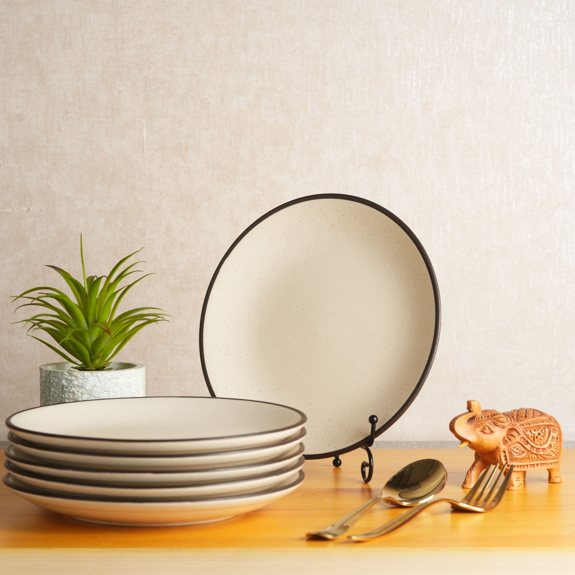 white_plate_dinner - Caffeine Premium Ceramic