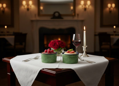 Caffeine Ceramic Handmade White and Red Ramekins Bowl (Set of 2) Regular priceRs. 1,299.00 Sale priceRs. 579.00Sale