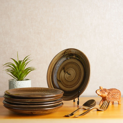 wooden_dinner_plate - Caffeine Premium Ceramic